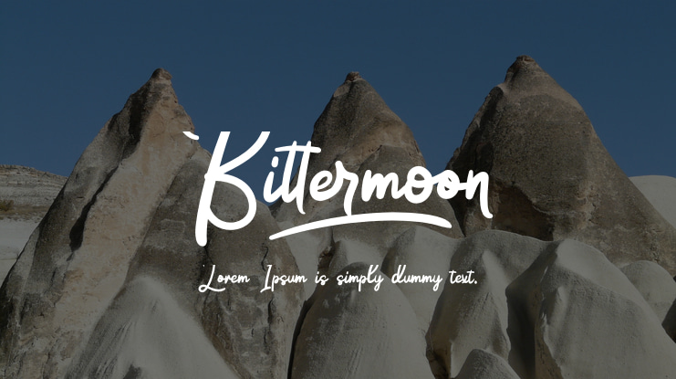 Bittermoon Font
