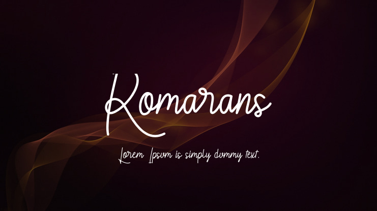 Romarans Font
