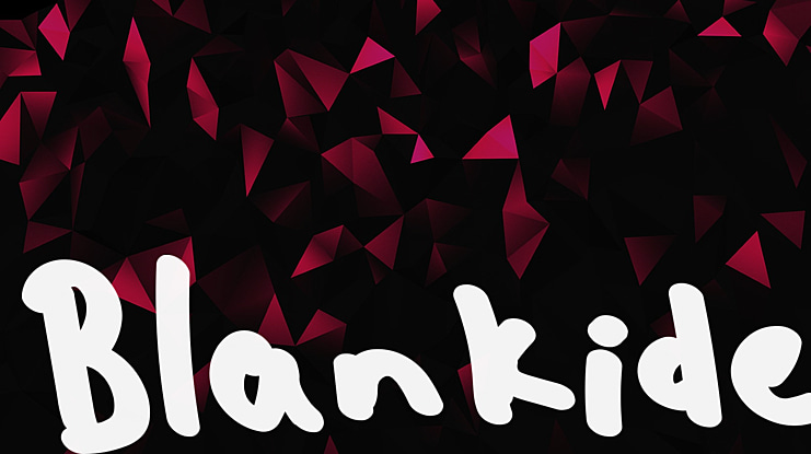Blankide Font
