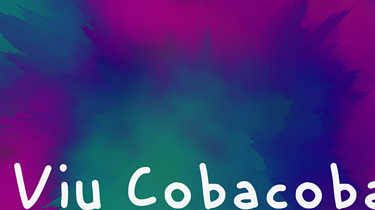 Viu Cobacoba Font