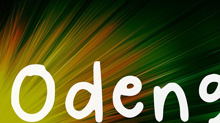Odeng Font
