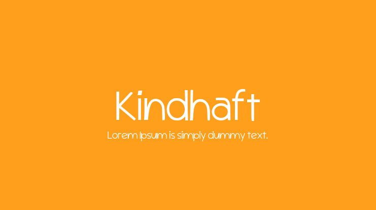Kindhaft Font Family