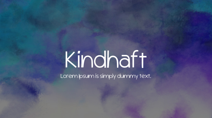 Kindhaft Font Family