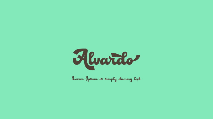Alvardo Font