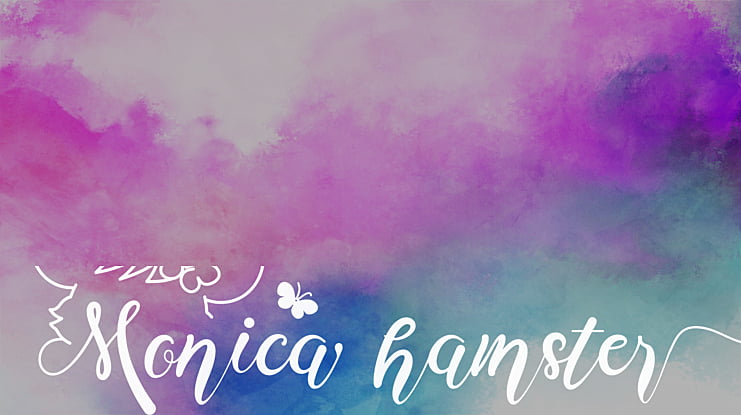 Monica Hamster Font