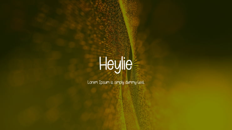 Heylie Font