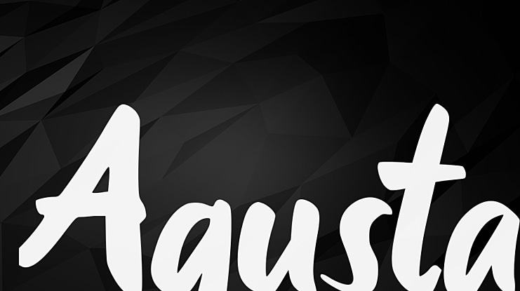 Agusta Font