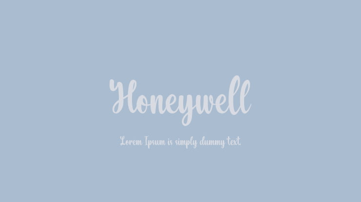 Honeywell Font Family