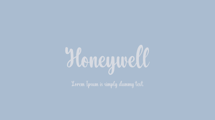 Honeywell Font Family