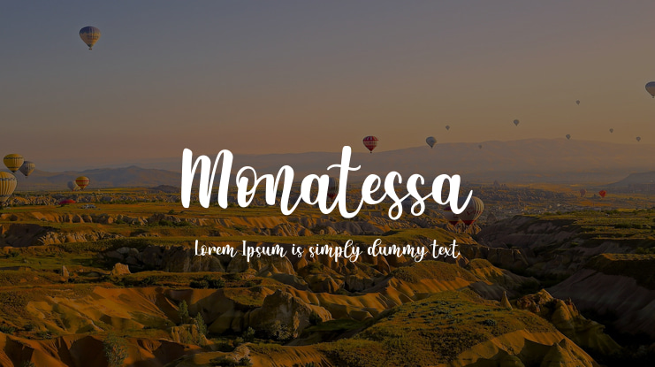 Monatessa Font