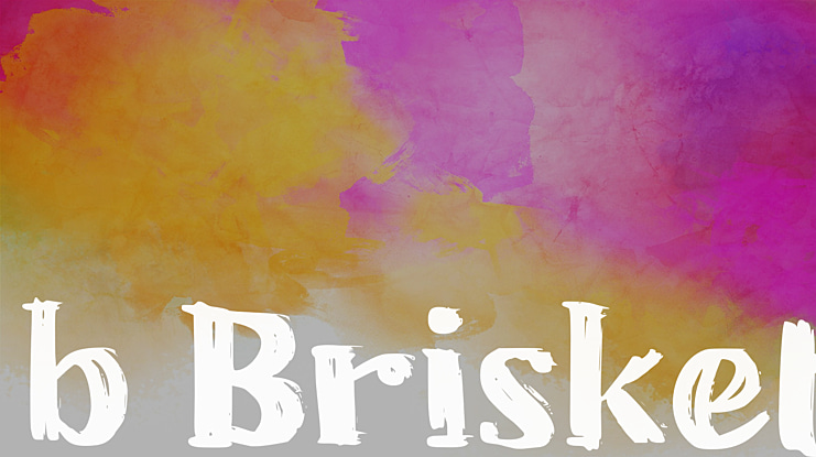 b Brisket Font