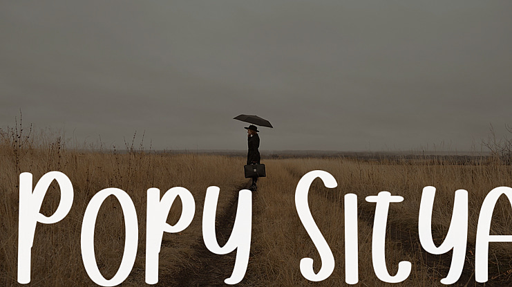 Popy Sitya Font