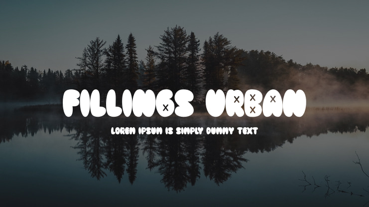 Fillings Urban Font Family