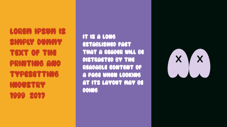 Fillings Urban Font Family