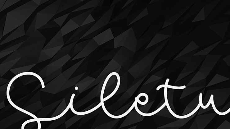 Siletu Font