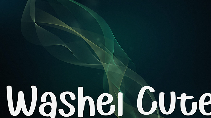 Washel Cute Font