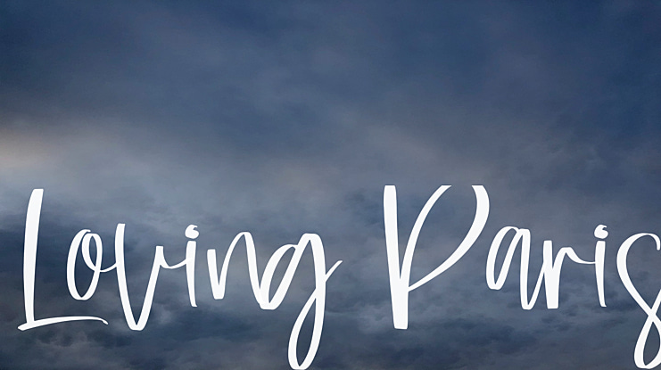 Loving Paris Font