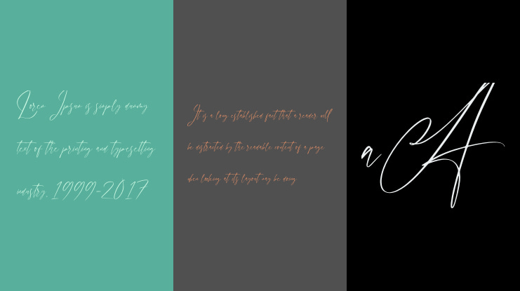 Handover Signature Font