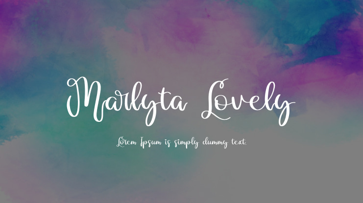 Marlyta Lovely Font