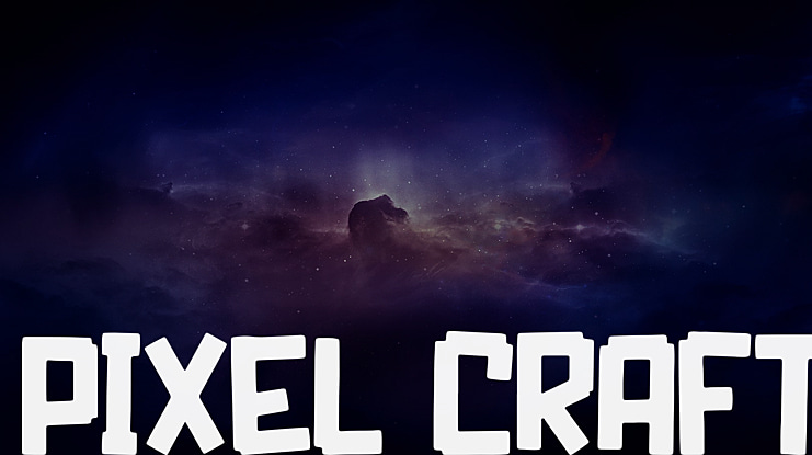 PIXEL CRAFT Font