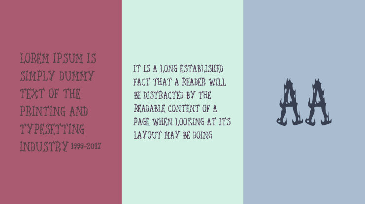 Seaweed Fire AOE Font