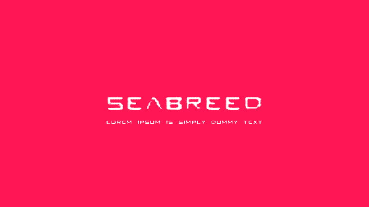Seabreed Font