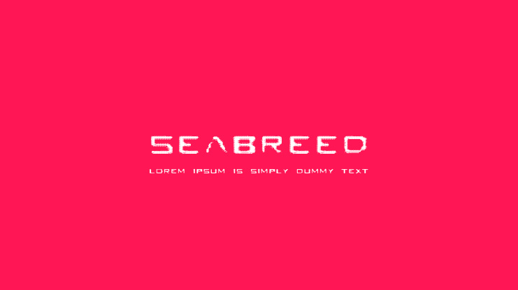 Seabreed Font