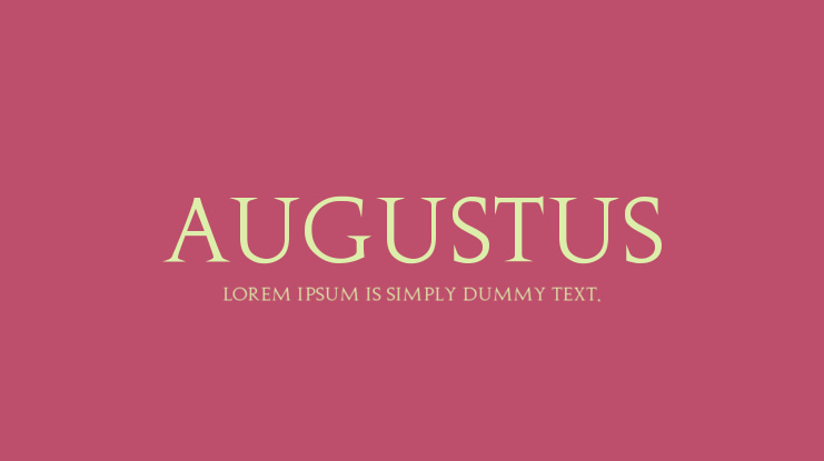 Augustus Font