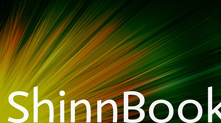ShinnBook Font