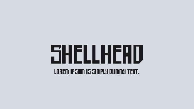 shellhead Font