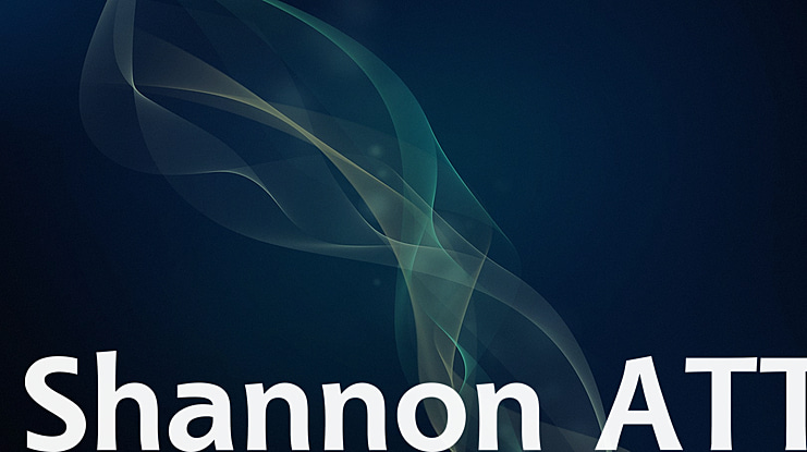 Shannon ATT Font