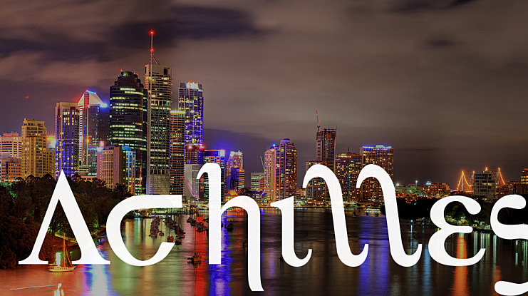 Achilles Font Family