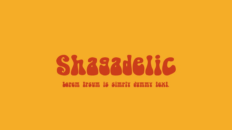 Shagadelic Font