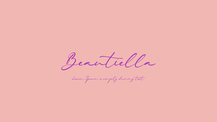 Beautiella Font