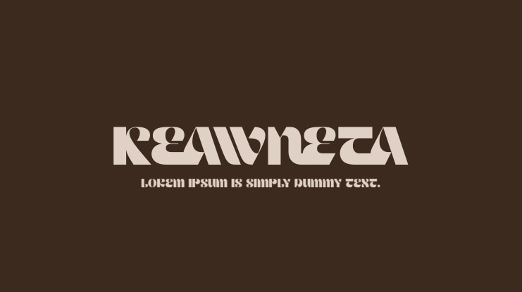 Keawneta Font