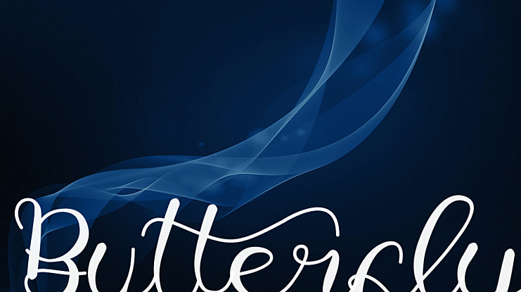 Butterfly Font