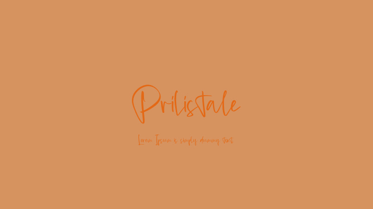 Prilistale Font