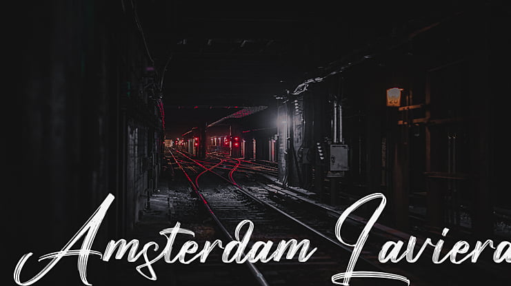 Amsterdam Laviera Font