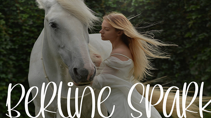 Berline Spark Font