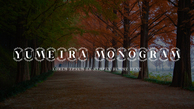 Yumeira Monogram Font