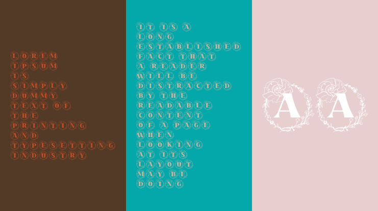 Rafaela Monogram Font Family