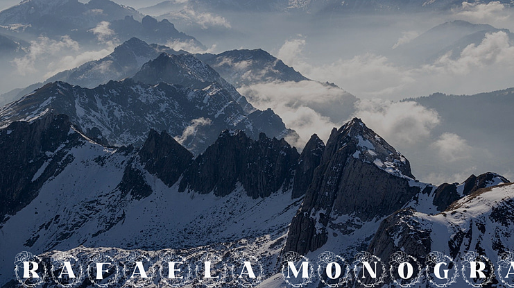 Rafaela Monogram Font Family