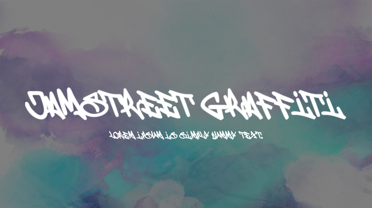 Jamstreet Graffiti Font