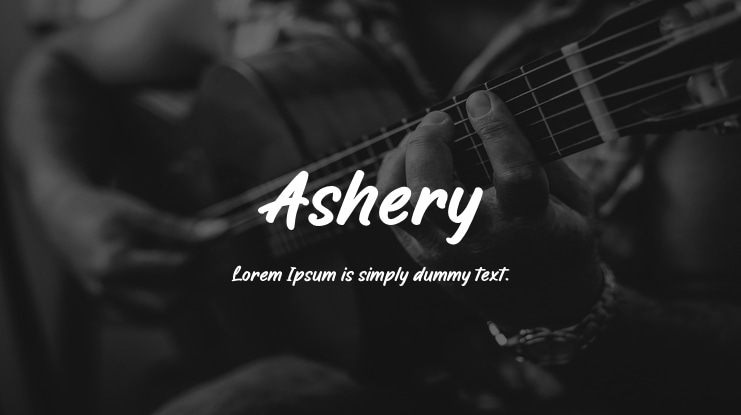 Ashery Font