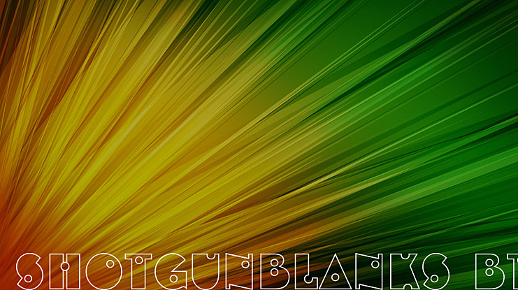 ShotgunBlanks BT Font