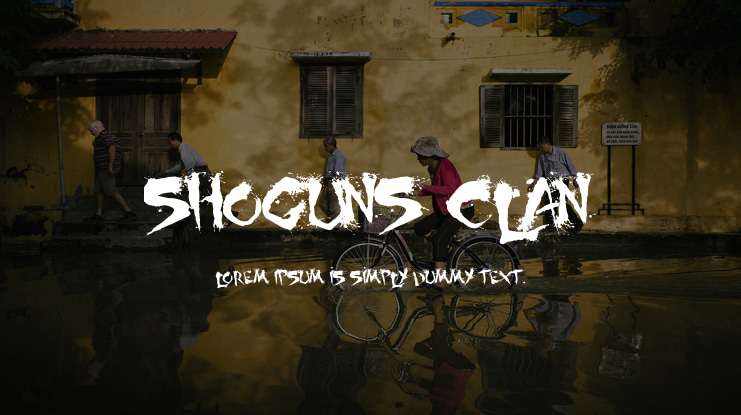 Shoguns Clan Font