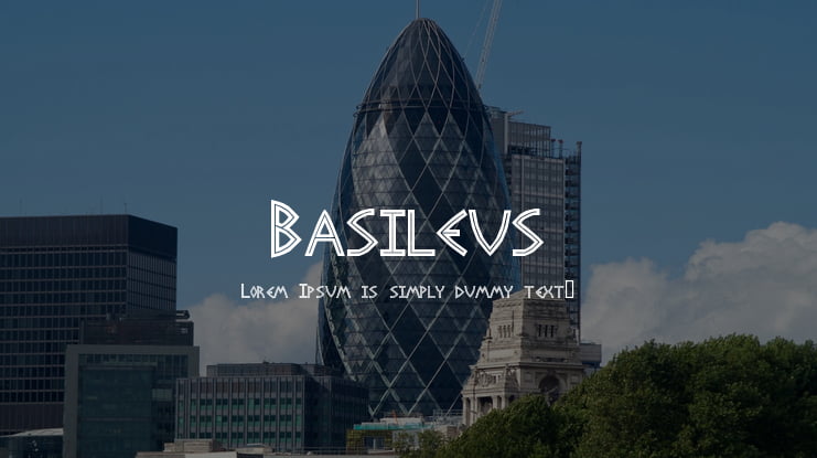 Basileus Font