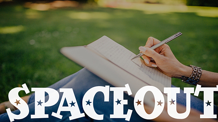 SpaceOut Font