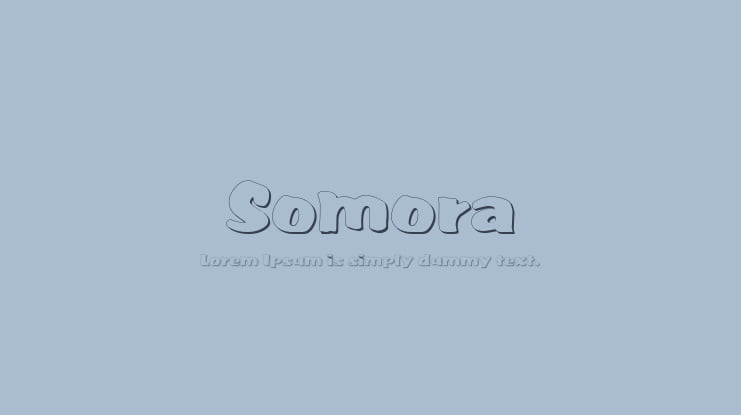 Somora Font