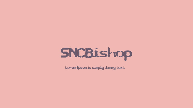 SNCBishop Font